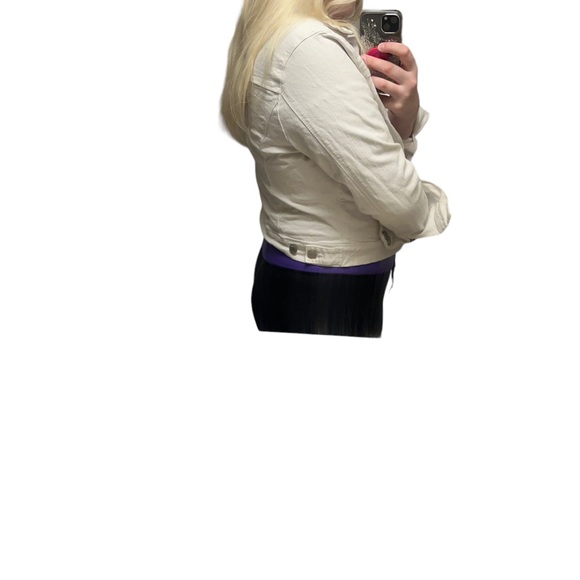 WHITE DENIEM JACKET !!! - Picture 6 of 6